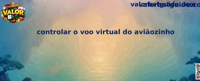 Controlar o voo virtual do aviãozinho