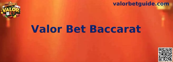 Instrucciones visuales de Valor Bet Baccarat