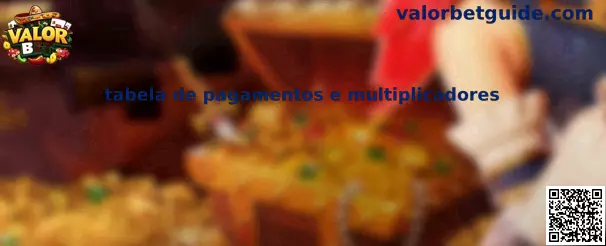 Tabela de pagamentos e multiplicadores en Valor Bet Casino