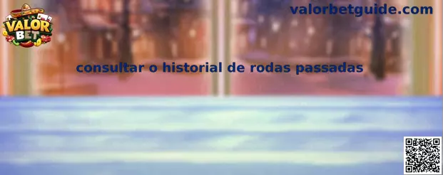 Consultar o historial de rodas passadas en Valor Bet