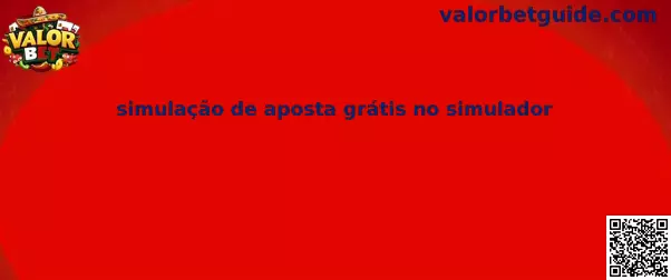 Simulación de apuesta gratis no simulador