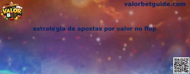 estratégia de apuestas por valor no flop