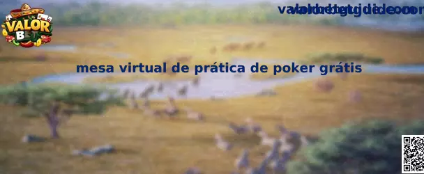 Mesa virtual de prática de poker grátis