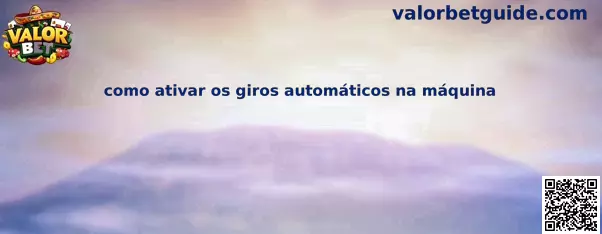 Guía para activar giros automáticos en una máquina