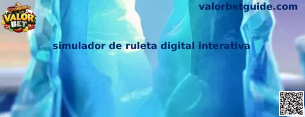 Simulador de ruleta digital interativa en Valor Bet