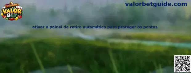 Activar panel de retiro automático para proteger puntos